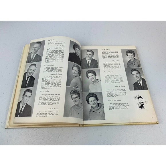 Tiger Tracks 1962 Yearbook Harrisburg South Dakota READ - Picture 7 of 10